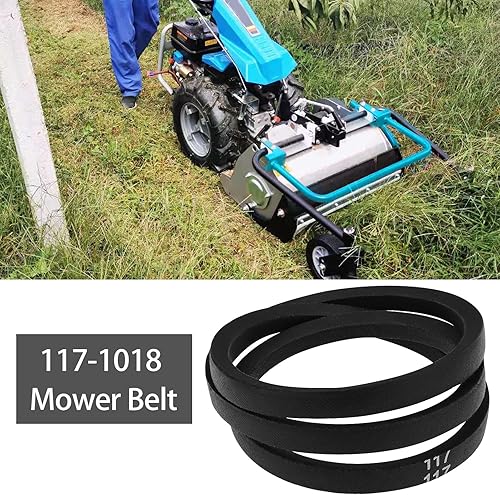 Cinghia trapezoidale in gomma per tosaerba, 81,8 cm x 1 cm, compatibile con Toro Recycler 20330 20331 20350 20351 ?1171018 117-1018 Cinghia di trasmissione per tosaerba - Honorern