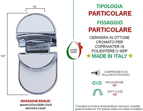 Cerniera di ricambio per Copriwater Diagonal Ideal Standard - Honorern