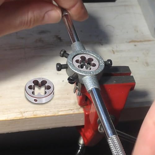 Filiera Filettata G3/4,Filiera Per Filettatura Acciaio Legato Trucioli Strumento Accessorio Accurato Tubi Tubo Strumenti La Lavorazione Legno Metallo Di Riparazione Utensile Cilindrici Stampi - Honorern