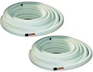 Tubi rame coppia 1/4' 3/8' - 20 mt - per condizionamento - Honorern