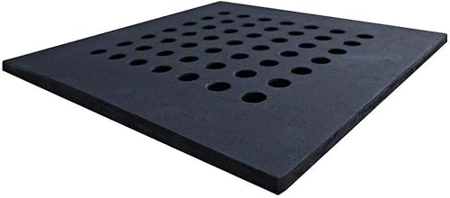 Graticola per il camino, forma quadrata, 43 x 25 cm - Honorern