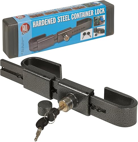 Serratura resistente e regolabile in acciaio temperato, per garage, magazzino, sicurezza - Honorern