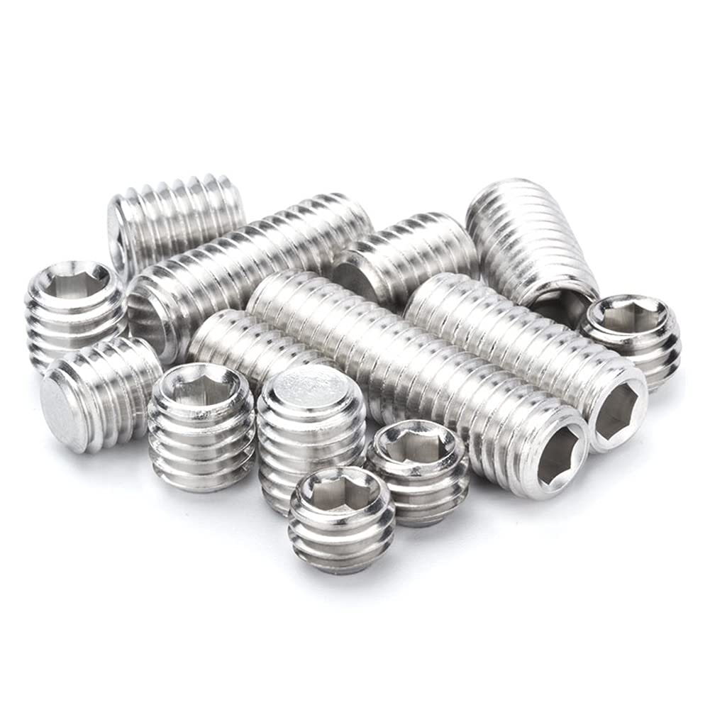 Viti Senza Testa M6 Viti a Brugola a Senza Testa in Acciaio Inox Ferramenta Elementi di Fissaggio M6×40mm,10 pcs - Honorern