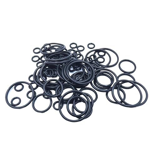 1 Pezzi O-ring in gomma nitrilica, 108mm x 120mm x 6mm, 120mm OD, 108mm ID, 6mm Larghezza, Nero - Honorern