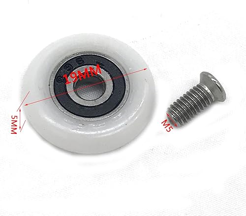 set di 8 roller da 19 mm per anta doccia scorrevole - Honorern