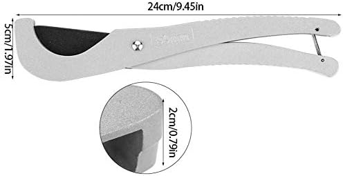 Tagliatubi in plastica, 30 mm, tagliatubi in PVC, resistente, per tagliare tubi in plastica PEX, PVC e PPR (bianco, Fast-SA-5603) - Honorern