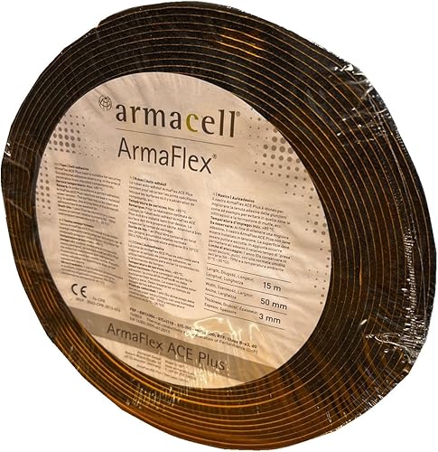 Armaflex ACE PLUS - Nastro adesivo originale, 15 m x 50 mm x 3 mm, isolamento in gomma - Honorern