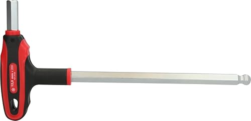 KS Tools 151.8139 Chiave Maschio Esagonale Piegata a Testa Sferica a T Ergotorqueplus, 12 mm - Honorern