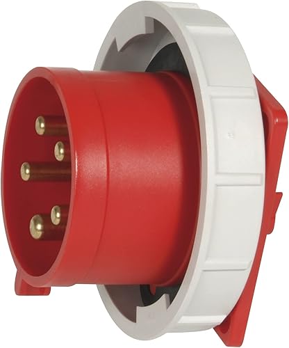 Presa CEE IP67, 5 poli, 400 V, 6 h, 32 A - Honorern