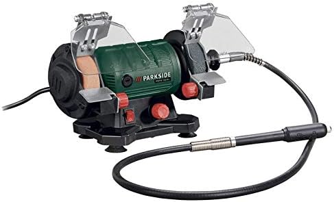 Smerigliatrice Doppia pdfw 120 A1 + 103-accessori pezzo in astuccio di legno - Honorern