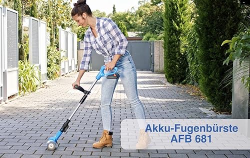 Spazzola per fughe elettrica EFB 675 – Spazzola per fughe elettrica 230 V 400 W 1.800 giri/min, dispositivo di rimozione delle erbacce per la pulizia tra pannelli del terrazzo, sostituzione delle - Honorern