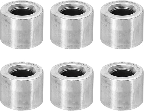 PATIKIL Spacer in Acciaio M8, 6 Pz Spaziatori Metallici Acciaio 8.2mm Id x 16mm Od x 13mm L Vite Distanziale in Acciaio Carbonio Distanziatore Rotondo per Bulloni da 5/16in o M8 - Honorern