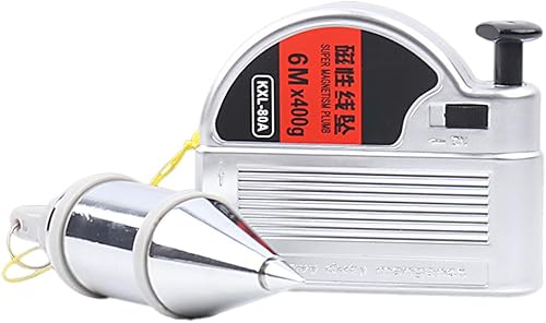 Strumento di misurazione multifunzionale magnetico a piombo per livellamento verticale per cavo di ricircolo automatico da 3 m 6 m e stabilizzazione rapida pratico filo magnetico a piombo 3 m 6 m - Honorern