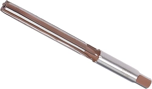 Alesatore a Mano, Diametro Taglio 9mm, 6 Scanalature H8, Acciaio Legato, Gambo Dritto, Punta Trapano Alesatura - (Applicazioni: Alluminio, Ferro, Rame, Plastica, Legno) - Honorern