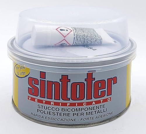 Sintofer FER175V Stucco Vetrificato per Metalli, Ambrato (Confezione da 2) - Honorern