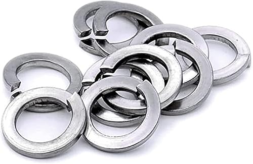 140 Rondelle Elastiche M10 Acciaio zincato Molla Blocca rettangolo Grover Grower - Honorern