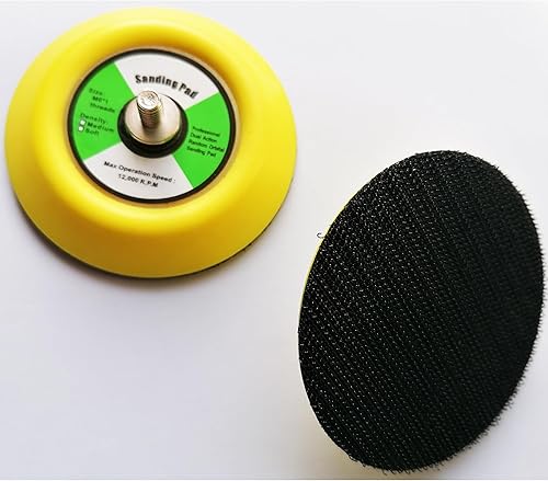 2 x piatto levigatrice 75 mm. M6 Sistema di Cambio Rapido - Honorern