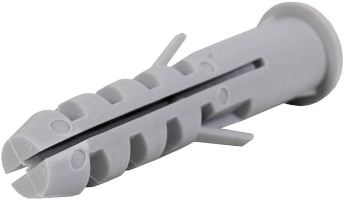 Tassello in nylon, Tasselli da parete per viti, per fissare lampade, quadri, diametro 12 mm, adatto per cartongesso, mattoni, calcestruzzo, 200 pezzi - Honorern