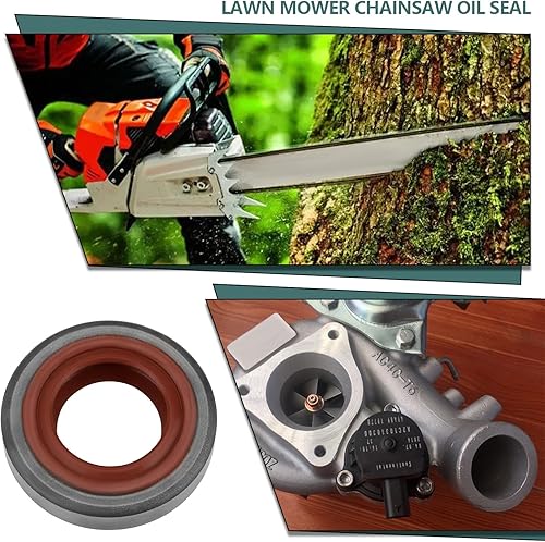 4 Pezzi Kit Paraolio Albero Motore 9640 003 1195 Compatibile con Stihl FS80 FS85 FS90 FS120 FS200 FS250 Decespugliatore Trimmer 12x22,2x5mm - Honorern