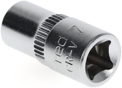 GEDORE Red Inserto per Chiave a Bussola, Attacco 1/4 pollici, 6.3 mm, Bocca Esagonale, Chiave a Bussola 7 mm, Utensile, R41000703, Acciaio - Honorern