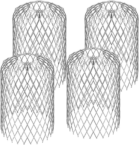 4 Pezzi Protezione per Grondaie a Rete Filtro per Grondaia in Alluminio 15 * 8 CM Protezione Foglie per Grondaie Colino per Grondaie per Foglie per Protegge il Tubo di Scarico da Foglie Rami - Honorern