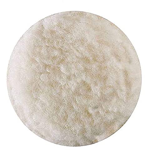 Cuffia tampone in lana 180 mm lucidare per smerigliatrici lucidatrice cuscinetti lucidante bricolage fai da te - Honorern