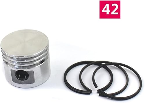 47mm compressore d'aria pistone e 3Pcs 47mm anelli pistone set per pistone tipo compressore d'aria e pistone pompa aria, accessori compressore d'aria - Honorern