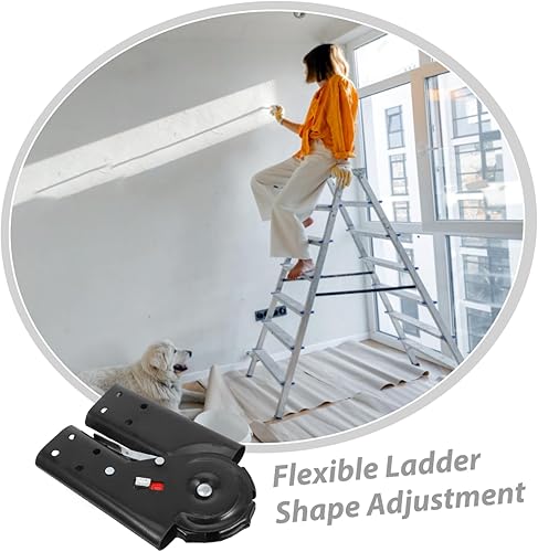 Angoily Kit Di Componenti Di Sicurezza Per Scale Cerniera Per Scala Pieghevole in Alluminio Giunto Robusto Per Scale Multifunzione - Honorern