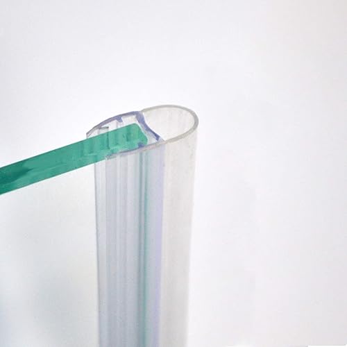220cm - Guarnizione box doccia di ricambio, verticale, trasparente a Palloncino morbido da 7mm, adatta per vetro 8mm-GPV6/8 - Honorern