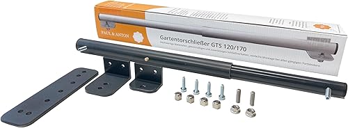 GTS 120/170 - Chiudiporta da giardino, colore: antracite opaco - Honorern