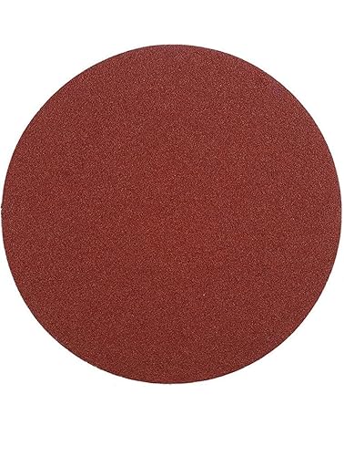 10 Dischi Abrasivi Platorello per Smerigliatrice Carta Vetrata per Levigatrice Accessori Trapano Carta Vetrata a Strappo, 115mm, Grana 120, 10 Pezzi, 4,5' pollici - Honorern