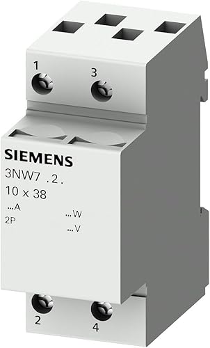 Siemens - Portafusibile cilindrico 2 poli 32 a 10 x 38 senza segnalazione - Honorern