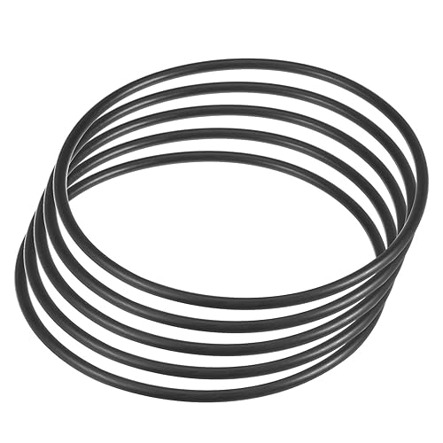 5pz Gomma O-Ring Nitrile 145mm OD 5mm Larghezza Guarnizione Rondella Guarnizione per Riparazione Macchina Motore Guarnizione - Honorern