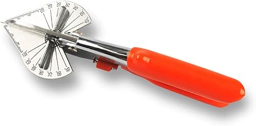 Cesoia per guarnizioni NUZAMAS, Cesoia per tagli obliqui, Cutter per trim ad angoli multipli/regolabili, Taglio di plastica, Tubo in PVC PPR PE, Ramo, Filo - Honorern