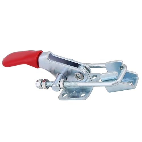 GH-40323 18x10x4 Metallo Destaco Set di 4 Pezzi a Sgancio Rapido con Chiusura a Scatto Capacità di Tenuta in Metallo per Utensili Manuali 163 Kg / 360 Libbre - Honorern