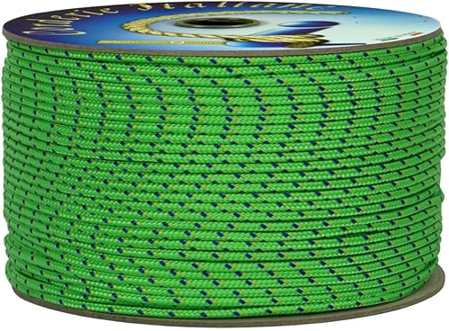 006038641 Cordino Colorato Hobby Fantasy, Verde Flu, 2 mm, 50 mt - Honorern