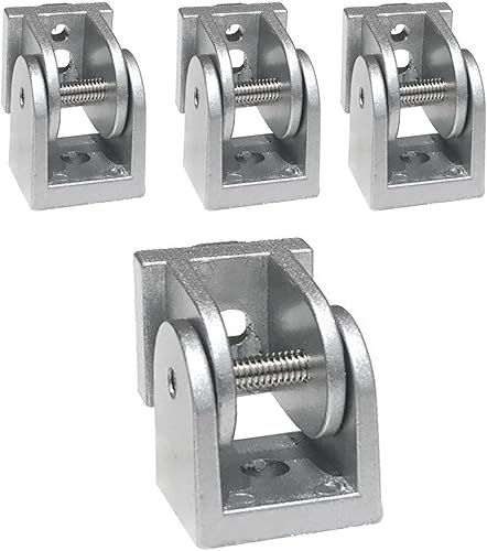 4 connettori angolari per giunti in alluminio, profilo in alluminio regolabile, in lega di zinco, giunto a 180°, cerniera in lega di alluminio, parti per stampanti 3D (3030) - Honorern