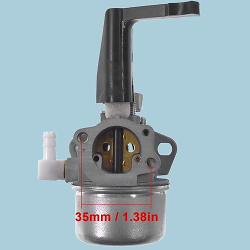 Carburatore per Briggs & Stratton 110402 110412 215369 Motore del timone con 696065 697422 Carburatore Cartuccia Filtro Aria Candela Guarnizioni Tubo Carburante - Honorern