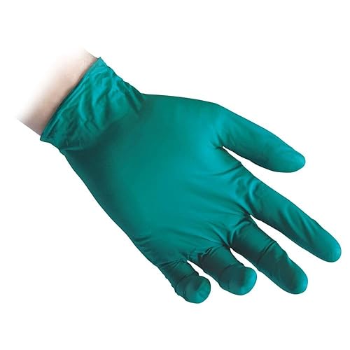 REFLEXX R68 300/1000 Guanti in nitrile VERDE - 6 GRAMMI senza polvere - VARIE TAGLIE OFFERTA - extrastrong usi chimici e meccanici (1000 pezzi Taglia XL) - Honorern