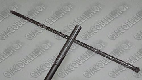 PUNTA PER MURO Ø 25MM LUNGHEZZA 100 CM CON ATTACCO SDS MAX DISP.TUTTE LE MISURE - Honorern