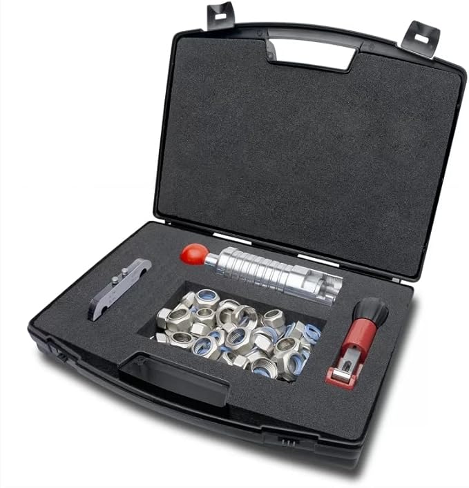 PSP - KIT CARTELLATRICE FLANGIATUBI CON DIMA PER TUBAZIONI CSST DA 1/2' E 3/4' PSP CON RACCORDI - Honorern