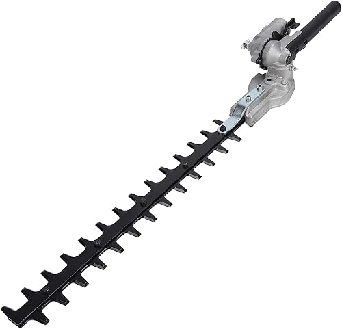 Parti di Ricambio per Attacco Lama Tagliasiepi da 26 Mm per Decespugliatori Tagliasiepi da Giardino, Design a Doppia Lama, Materiale Durevole in Lega di Alluminio e Acciaio Al - Honorern