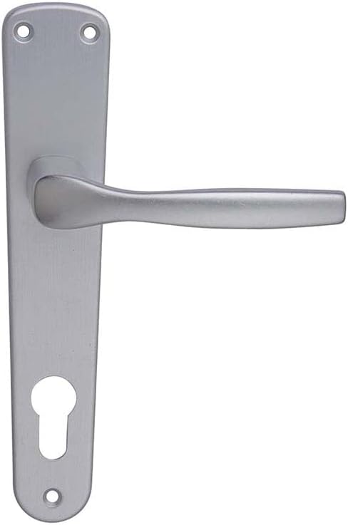 Maniglia thea su placca q.8 y/85mm all.arg - Honorern