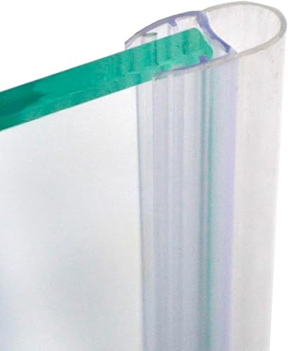 220cm - Guarnizione box doccia di ricambio, verticale, trasparente a Palloncino morbido da 11mm, adatta per vetro 6mm-GPV4/6 - Honorern