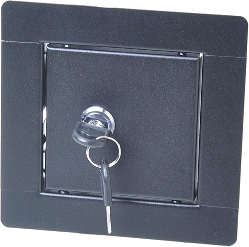 Sportello di ispezione in metallo con chiave (dimensioni di montaggio (LxAxP): 30 x 60 cm) - Honorern