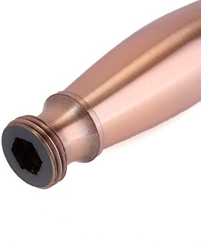 Doccetta doccia manuale in rame retrò, soffione doccia rosso bronzo - Honorern