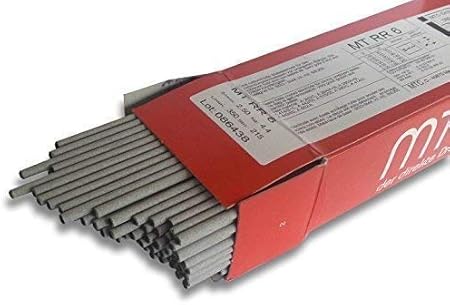 Rutil-Dickumhüllte Astine Elettrodi V2A 1.4316 MT-308L 1,6-2,5mm Acciaio Inox Elettrodi Mtc Nirosta - 500GR (circa 80 Stück), 1,6mm Ø - Honorern