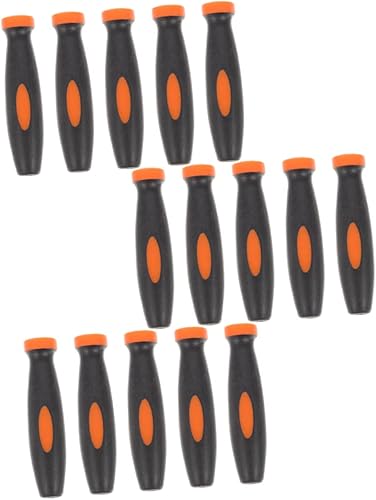 48 Pz Gestore Di File Lime Metalliche Accessori Per File Impugnatura Della Maniglia Della Lima Maniglia Della Lima Di Presa Gomma Da Cancellare Copertura Della Maniglia Foro Piatto - Honorern