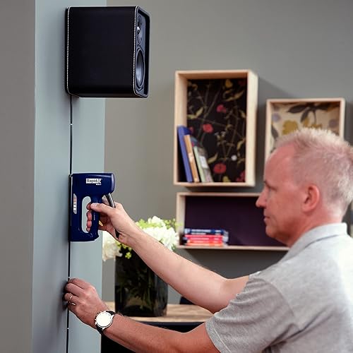 Rapid MS4.1 Pistola Multifunzione 4-in-1 per Graffette n. 53 e n. 7, Chiodi n. 8 e Spilli n.9, Dotata di Impugnatura Ergonomica e Parti Interne in Acciaio, Adatta per Lavori con Tessuti e Tappezzeria - Honorern