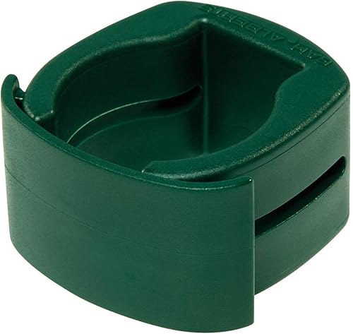Alberts 655945 Fix-Clip Pro®, per il fissaggio di reti saldate a pali per recinzione, plastica, verde, per Ø pali 60 mm - Honorern
